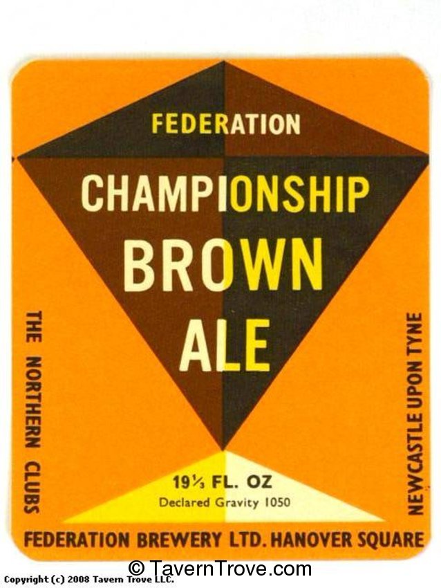 Championship Brown Ale