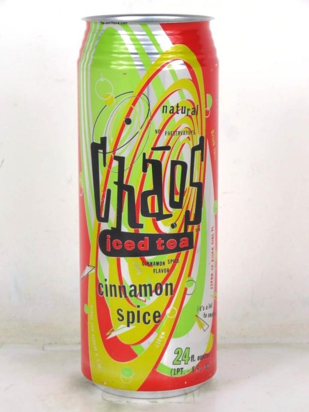 Chaos Cinnamon Spice Tea V2 24oz Can Winston Salem North Carolina