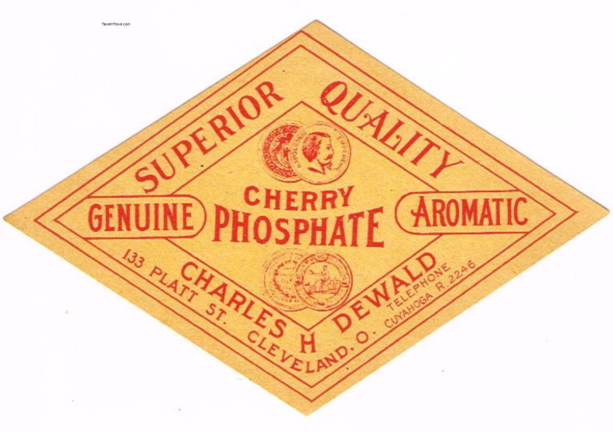 Charles H Dewald Cherry Phosphate Cleveland Ohio