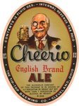 Cheerio English Brand Ale