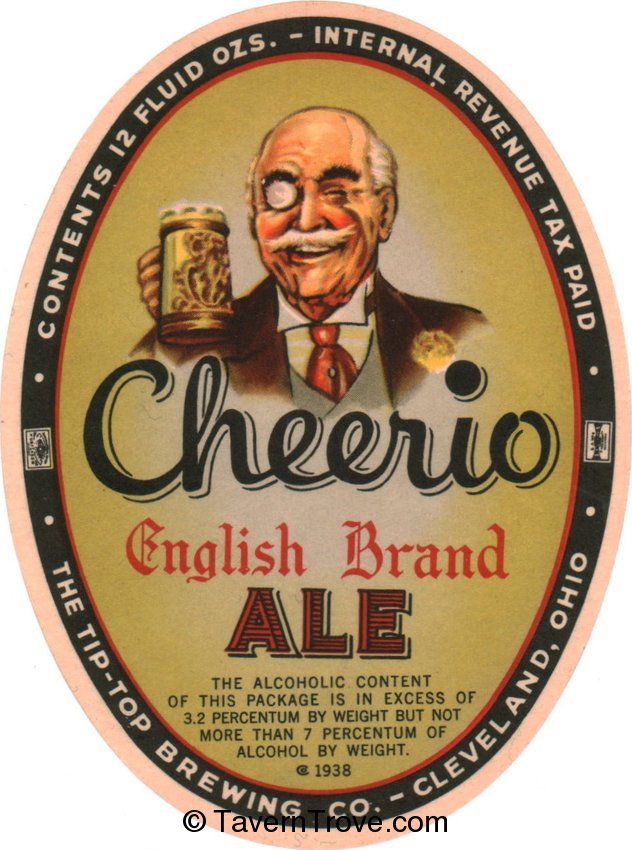 Cheerio English Brand Ale