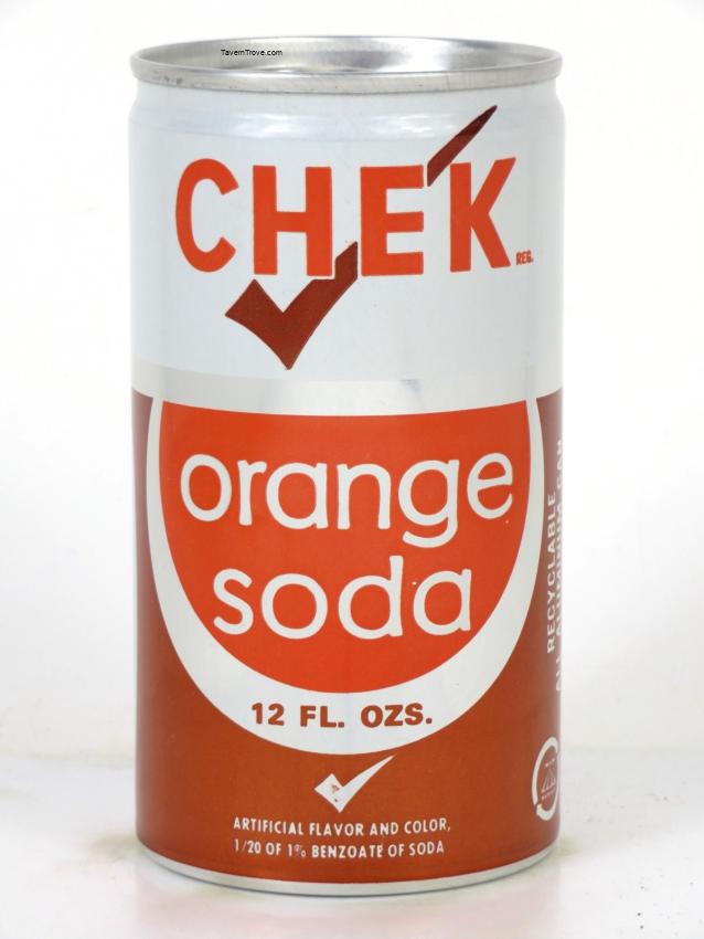 Chek Orange Soda Orlando Florida