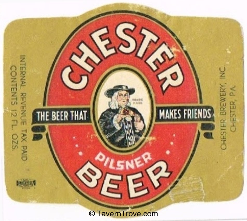 Chester Pilsner Beer