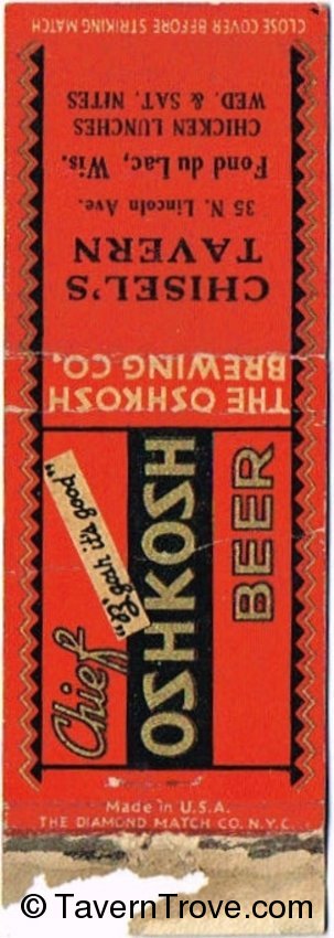 Chief Oshkosh Beer