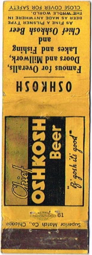Chief Oshkosh Beer