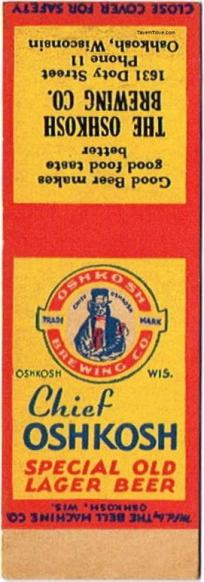 Chief Oshkosh Beer