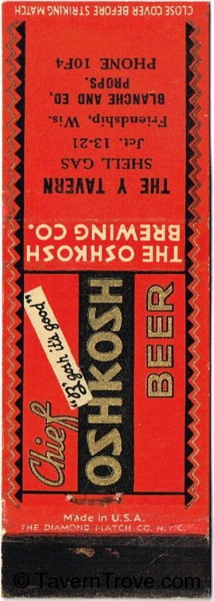Chief Oshkosh Beer