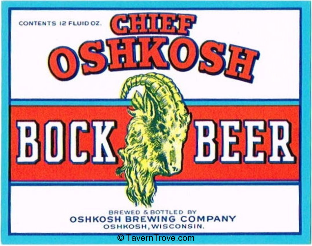 Chief Oshkosh Bock Beer