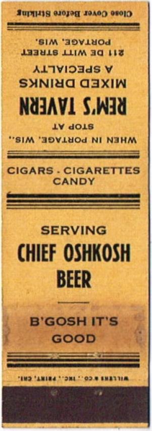 Chief Oshkosh Beer