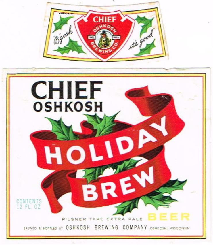 Chief Oshkosh Holiday Brew Beer