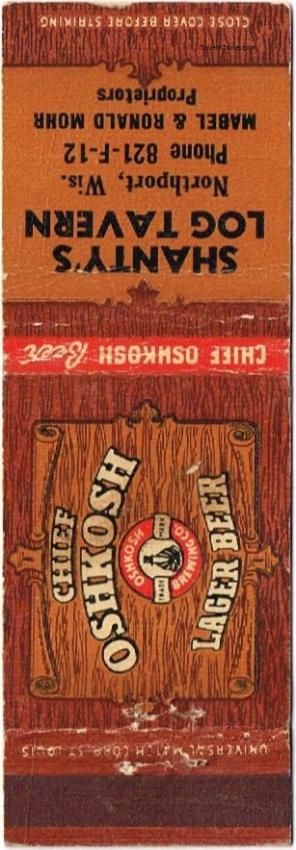 Chief Oshkosh Lager Beer