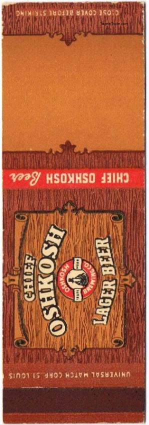 Chief Oshkosh Lager Beer