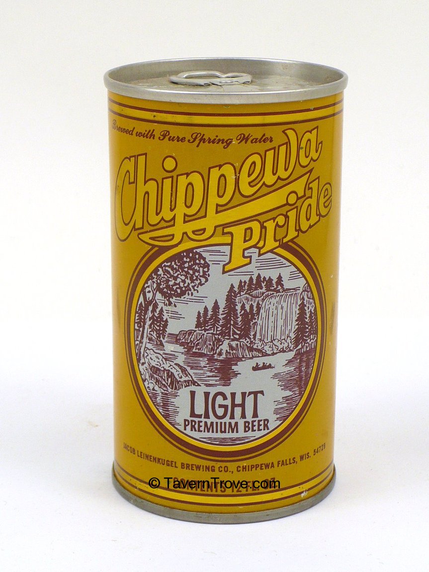 Item 3816 1976 Chippewa Pride Beer Tab Top Can T5516