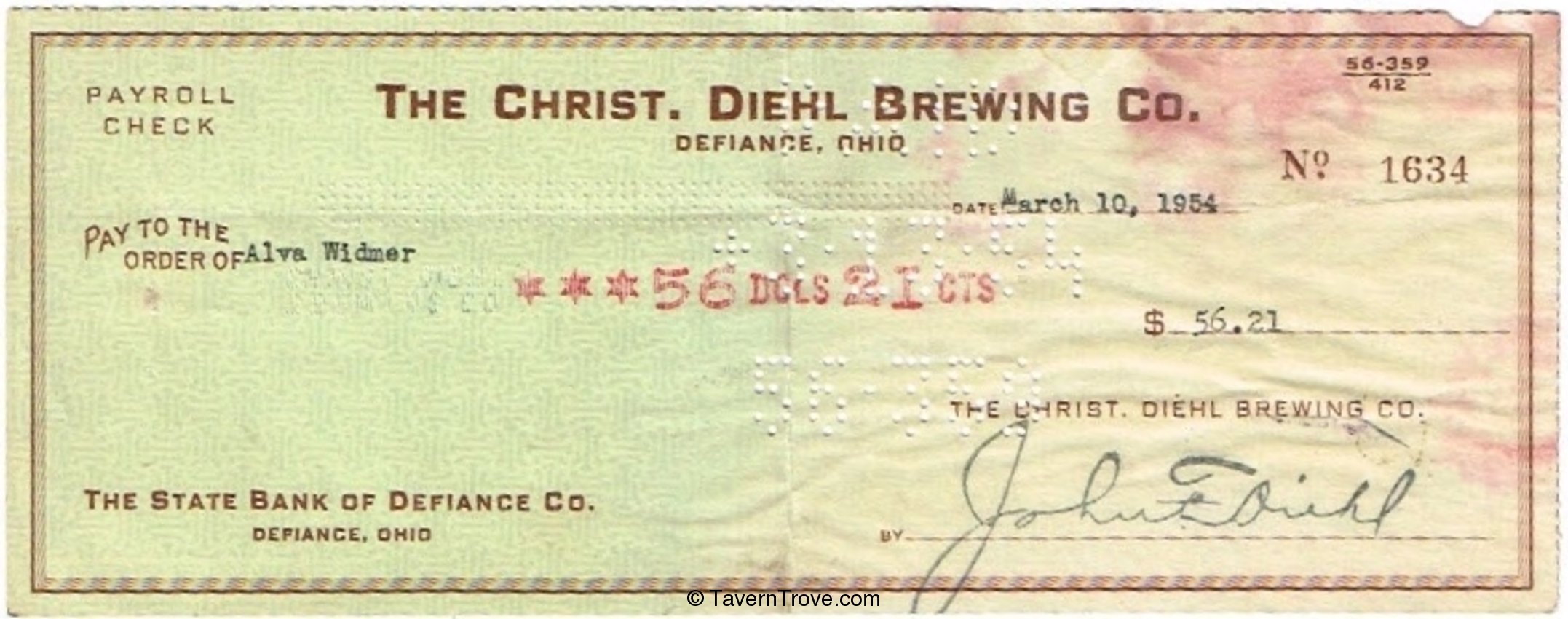 Christ. Diehl Brewing Co.