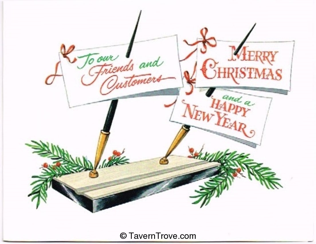 Van Merritt Beer Christmas Card