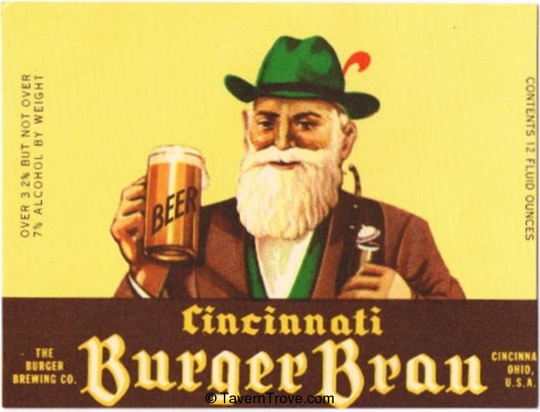 Cincinatti Burger Brau Beer