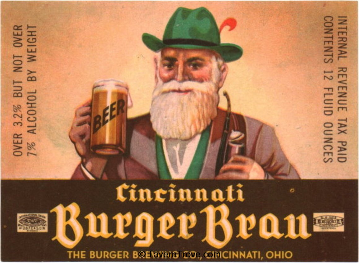 Cincinatti Burger Brau Beer