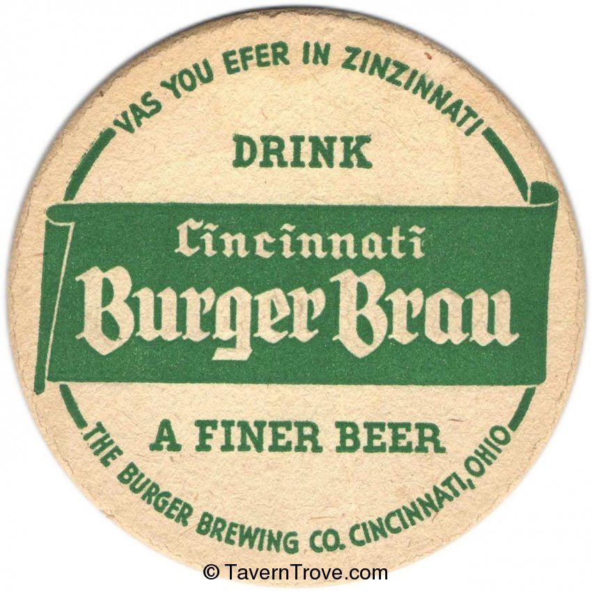 Cincinnati Burger Brau Beer