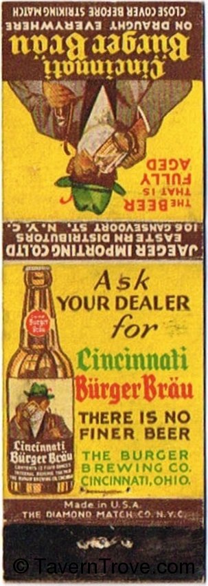 Cincinnati Burger Brau Beer