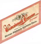 Cincinnati Cream Export Beer