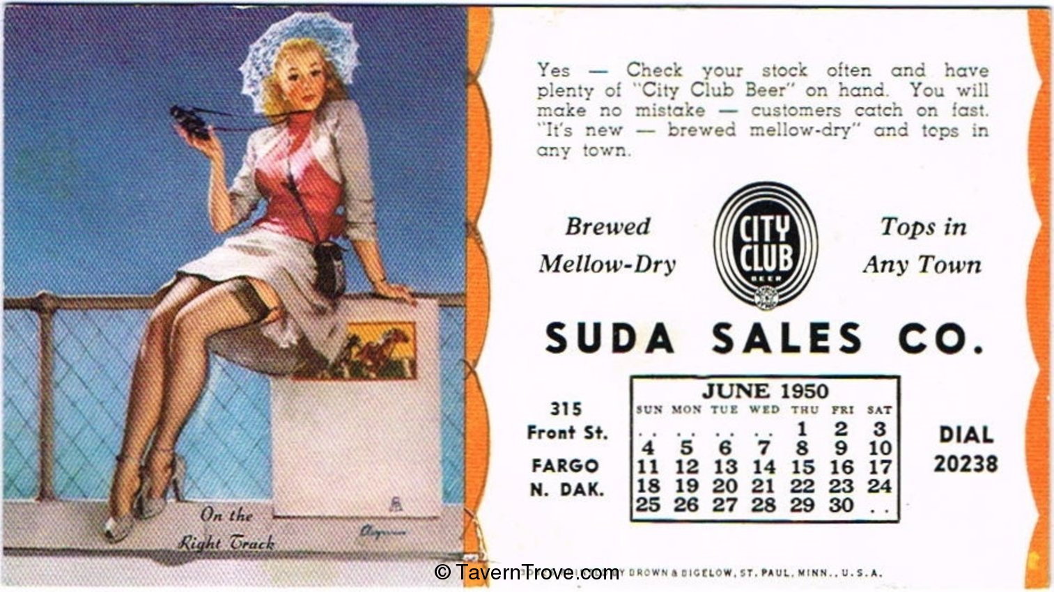 City Club Beer June calendar