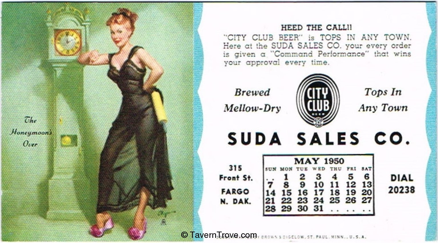 City Club Beer May calendar