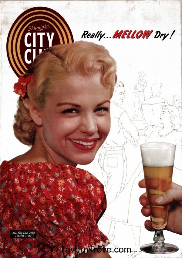 City Club Beer party poster