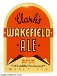 Clark's Wakefield Ale