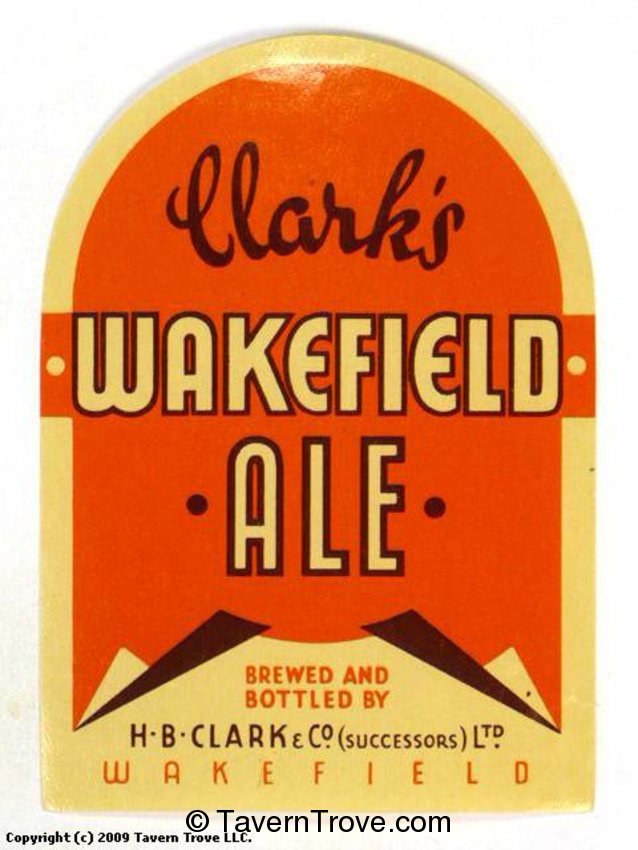 Clark's Wakefield Ale