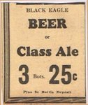 Class Ale/Black Eagle Beer
