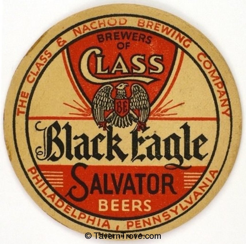 Item 63543 1933 Class/Black Eagle/Salvator Beers Coaster PACLASS_1