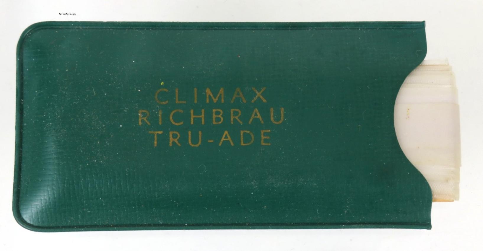 Climax Richbrau Beer and Tru-Ade Rain Poncho