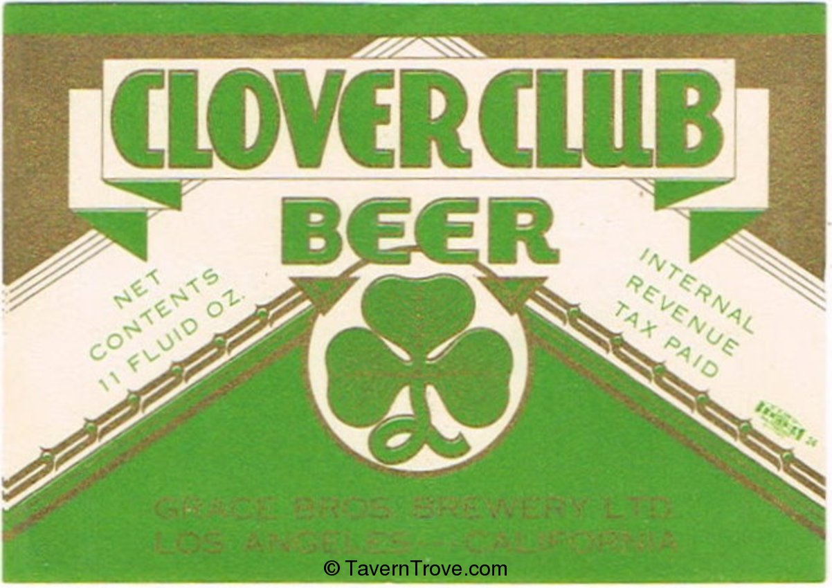 Clover Club Beer