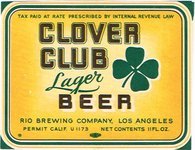 Clover Club Beer