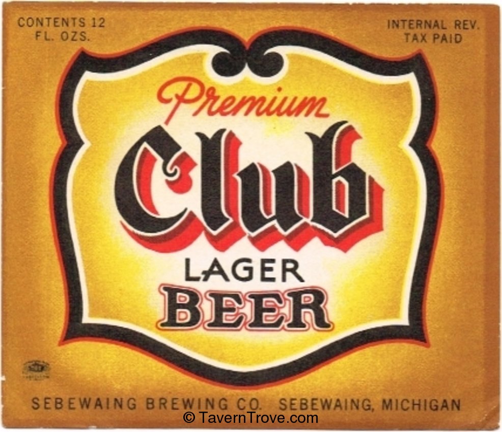 Club Lager Beer 