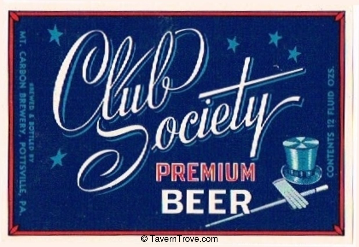 Club Society  Premium Beer