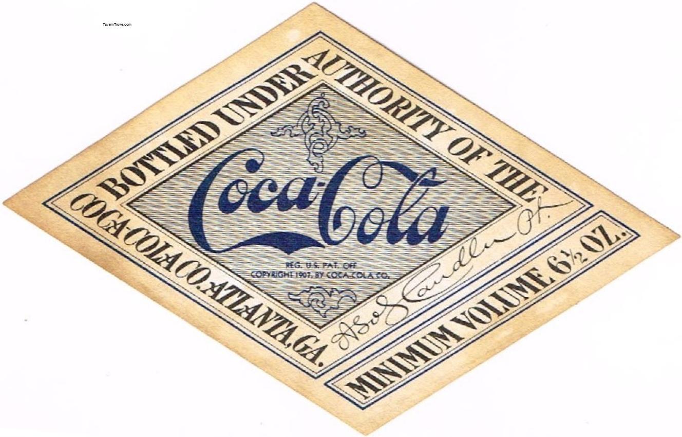 Coca Cola Atlanta Georgia 6½oz