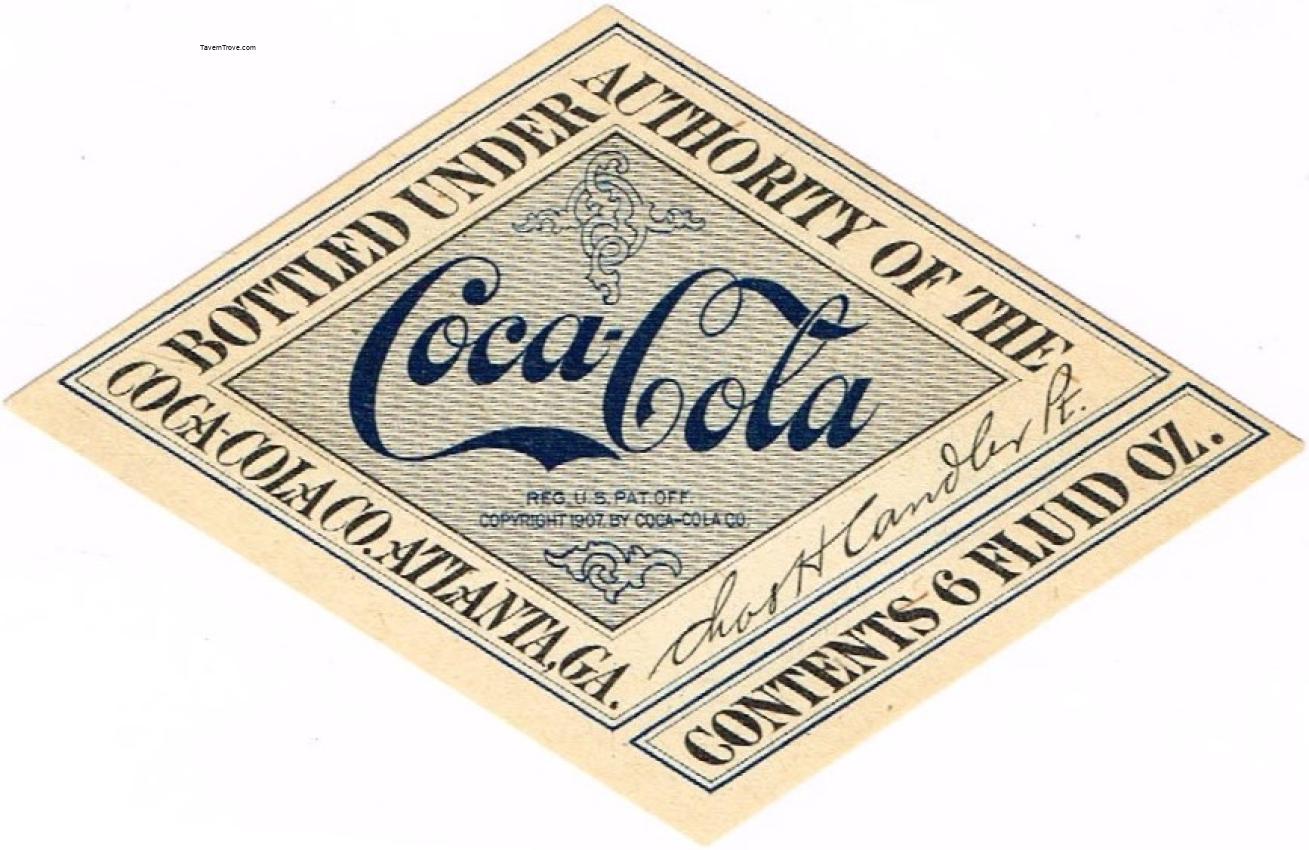 Coca Cola Atlanta Georgia 6oz