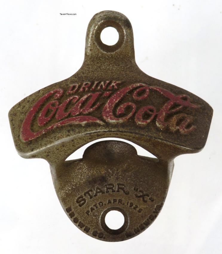 Coca-Cola Cast Iron (Patent Apr. 1925)