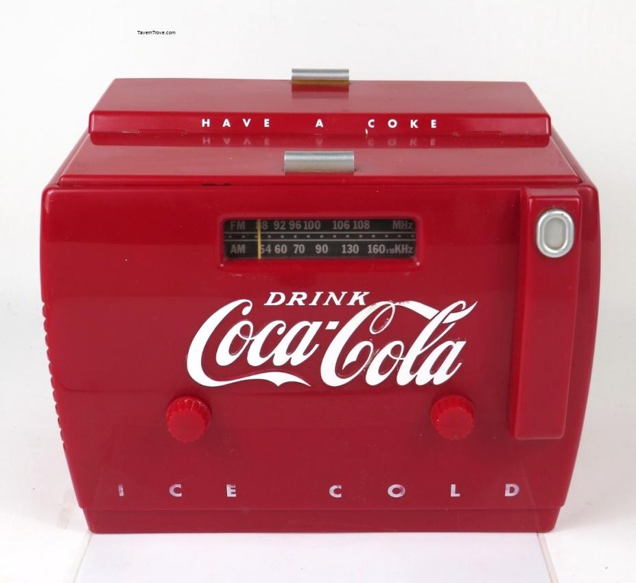 Coca Cola Coke Cooler Radio OTR-1949