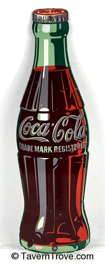 Coca-Cola Porcelain Bottle