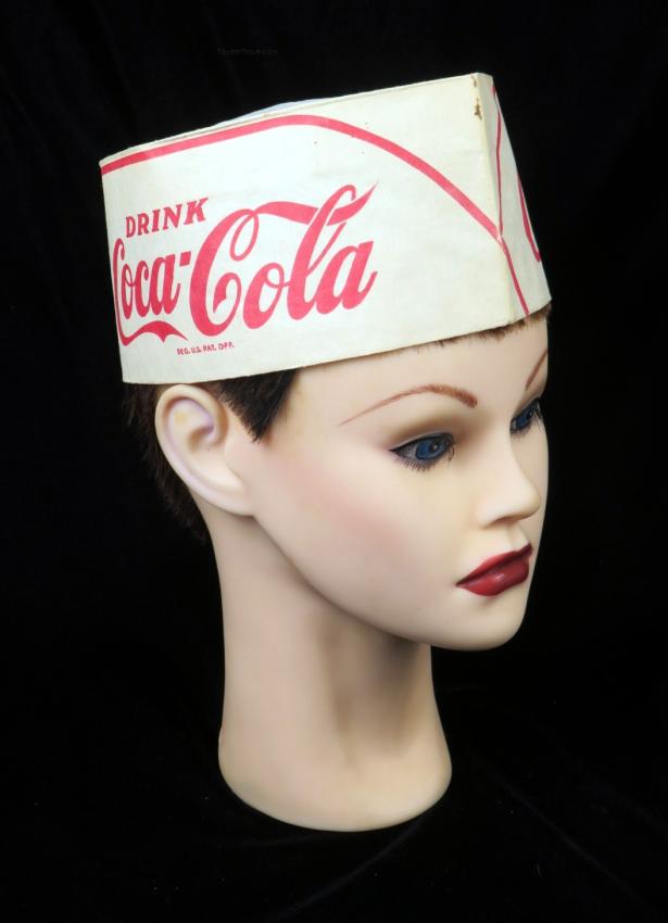 Coca Cola Soda Jerk Hat