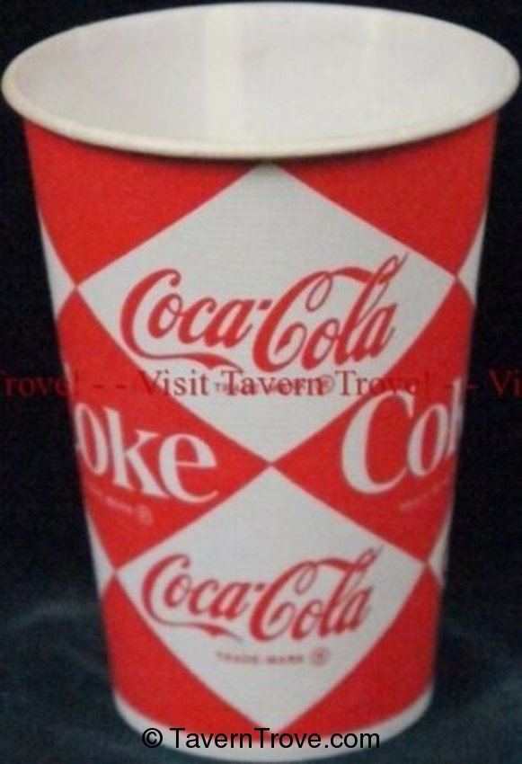 Coca Cola Wax Cup