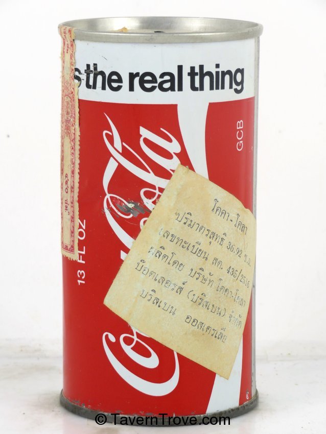 Coca-Cola with Laos tax labels Brisbane, Australia