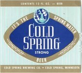 Cold Spring Beer