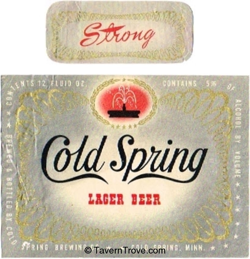 Cold Spring Lager Beer