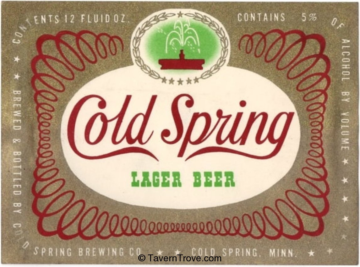 Cold Spring Lager Beer