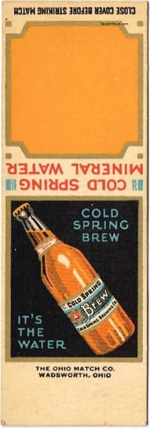 Cold Spring Brew & Mineral Water