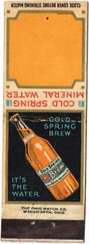 Cold Spring Brew & Mineral Water Dupe