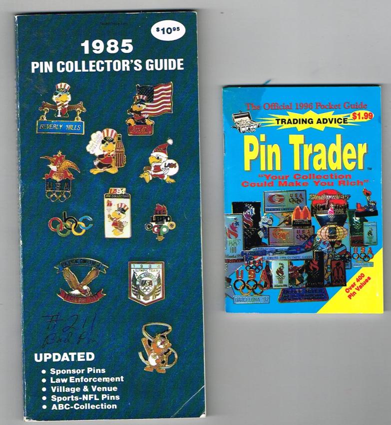 Collector's Pin Guide Books Lot of 2